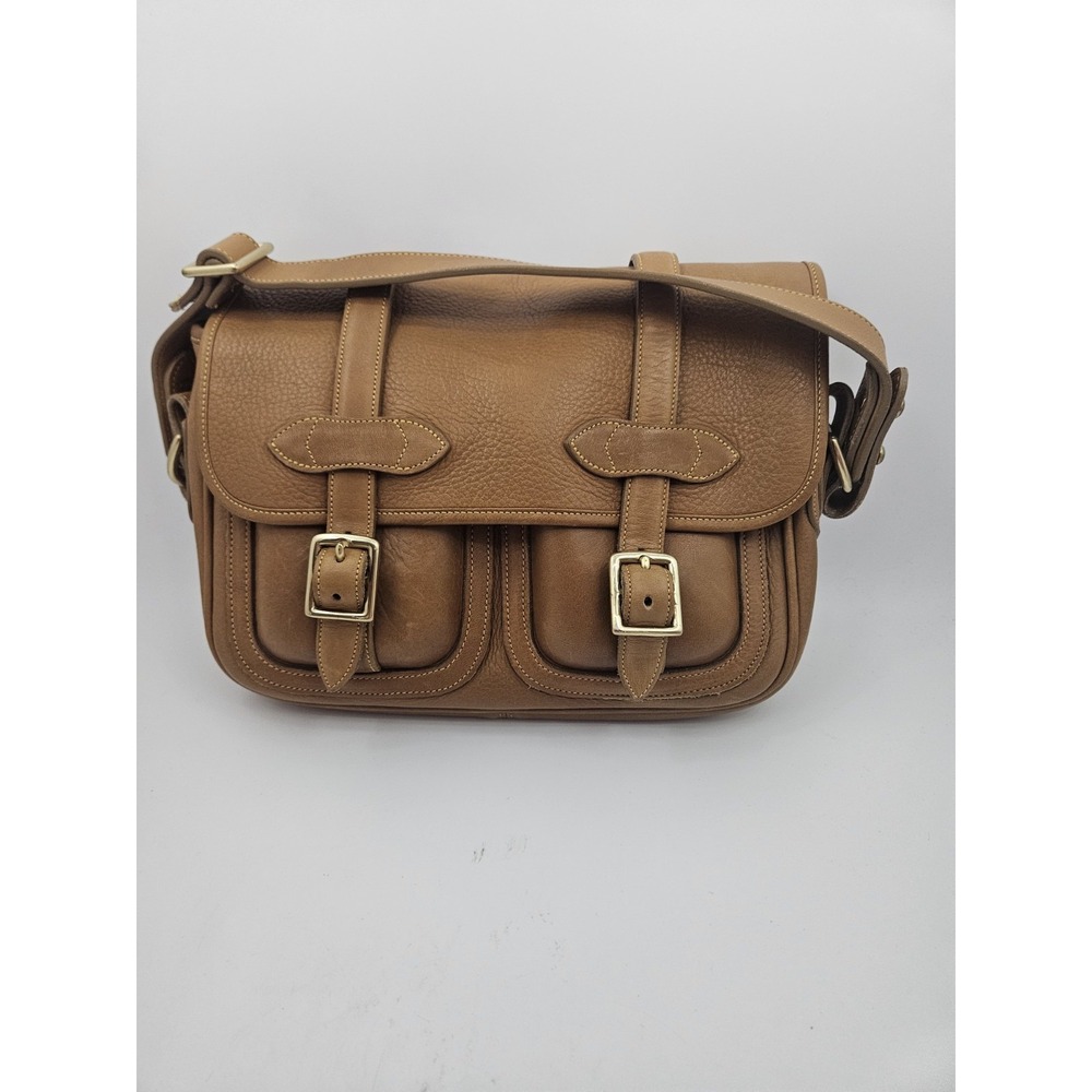 Vintage Dooney & Bourke Honey Pebbled Leather Shoulder Bag U109.